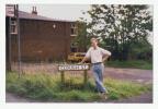  Dave at the corner of Clough Street (visiting Wardle in 1987) 