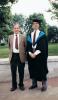  Warwick University graduation day, (1987) - Dave and his dad Charles 
